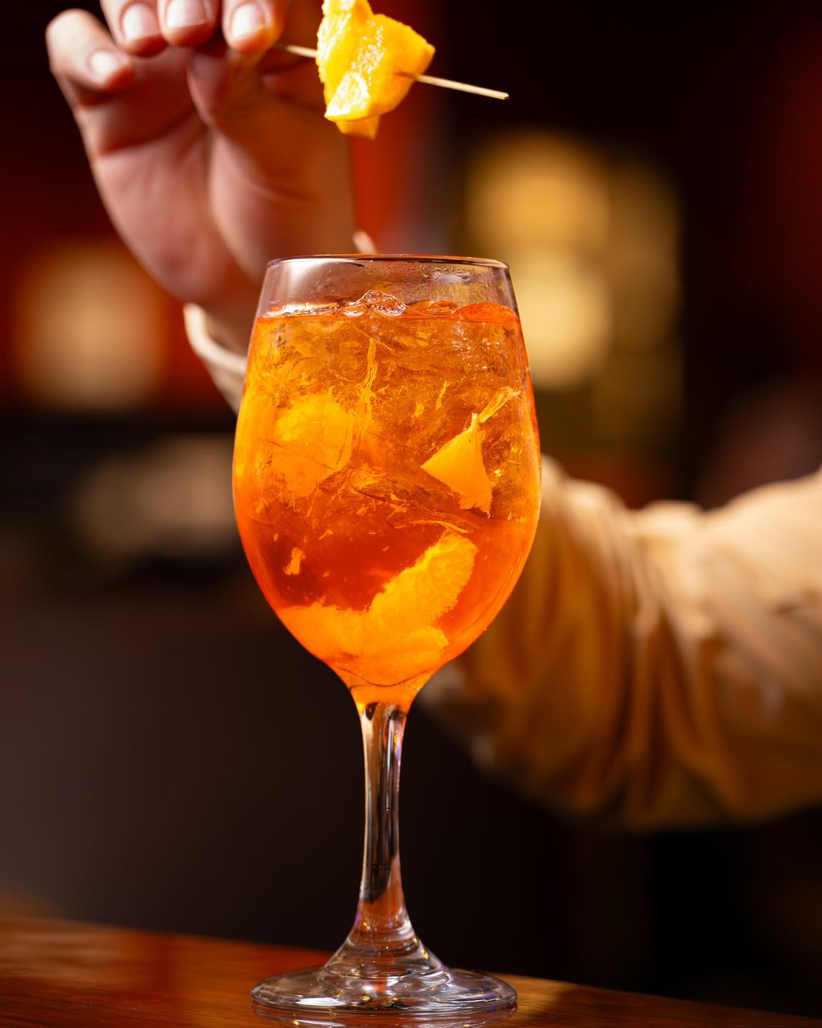 Beat The Heat With Our Refreshing Apricot Spritz!